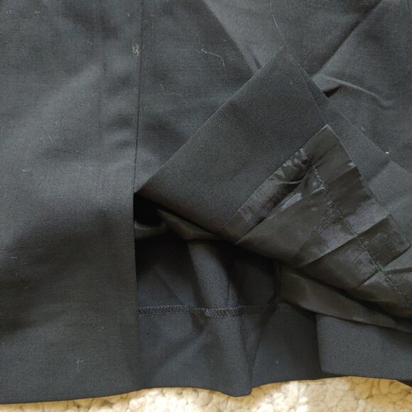 HUGO BOSS Daverla Dress Little Black Wool Career Professional Sheath Sleevless - Picture 12 of 12